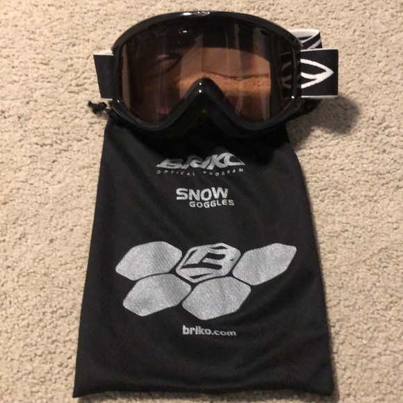 Briko men’s large googles black - Picture 1 of 4